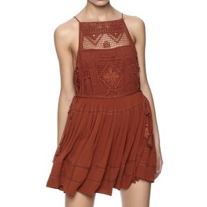 Free People ‘Emily’ Crochet Dress (S)